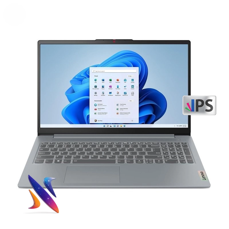 IDEAPAD SLIM 3 لپ تاپ لنوو IdeaPad Slim3 Ryzen3-7320U 8GB 1TB Radeon-610M <BR> IPS + FingerPrint - Image 1
