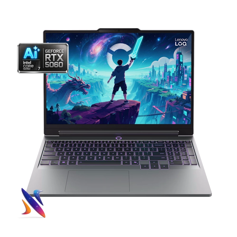 LOQ_15IPH11_NX1_03 لپ تاپ 15.3 اینچی گیمینگ لنوو Lenovo Gaming LOQ U7-356H 32GB 512GB 8G-RTX5060 Nvidia Graphics Panel - 165Hz - Image 1